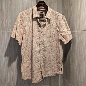 Prana Slim Fit Short Sleeve Shirt - Floral Pattern